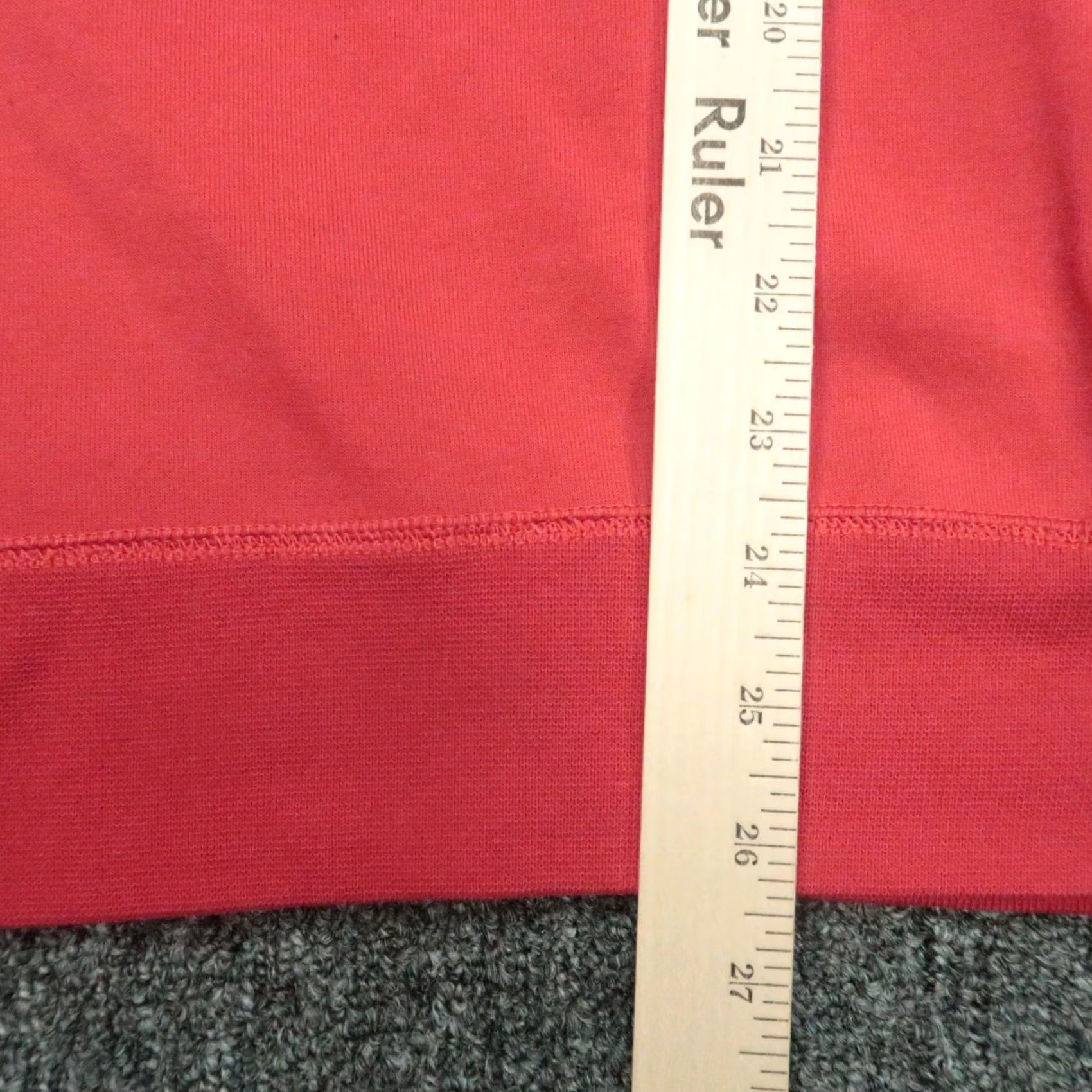 Polo Ralph Lauren Polo Ralph Lauren Sweatshirt Men Large Red Crew Pullover Jumper Embossed Size US L / EU 52-54 / 3 - 7 Thumbnail