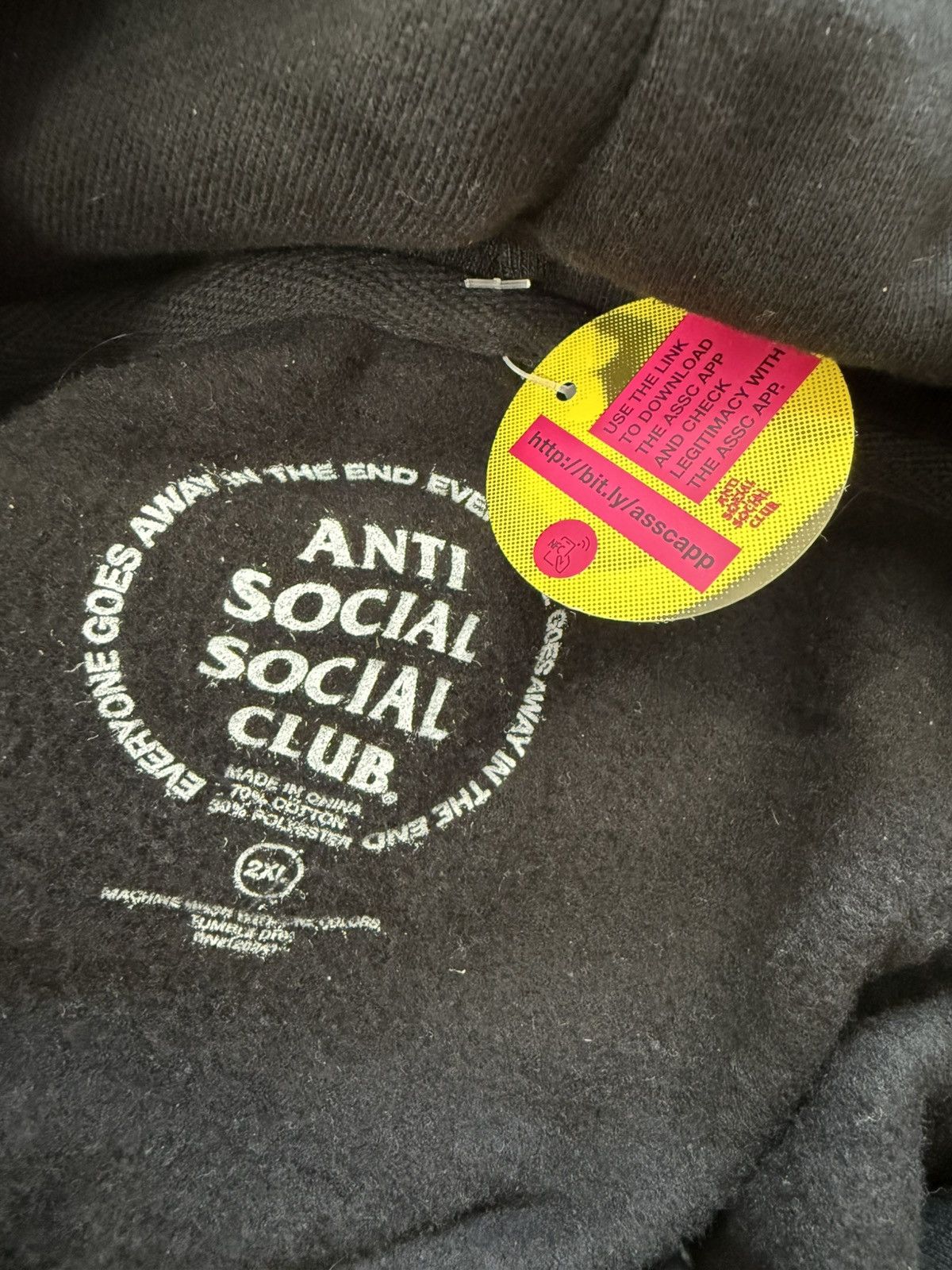 Anti Social Social Club Anti Social Social Club Hoodie Size US XXL / EU 58 / 5 - 6 Thumbnail