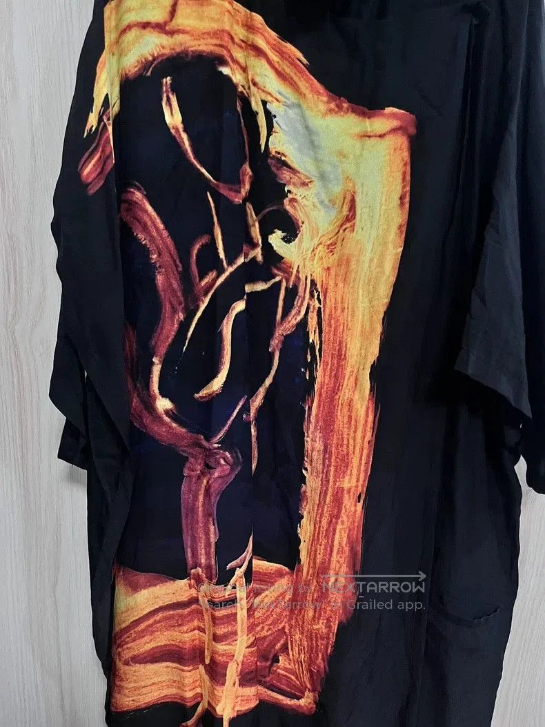 Yohji Yamamoto Yohji Yamamoto Lily Print Silk Shirt. Size US S / EU 44-46 / 1 - 2 Thumbnail
