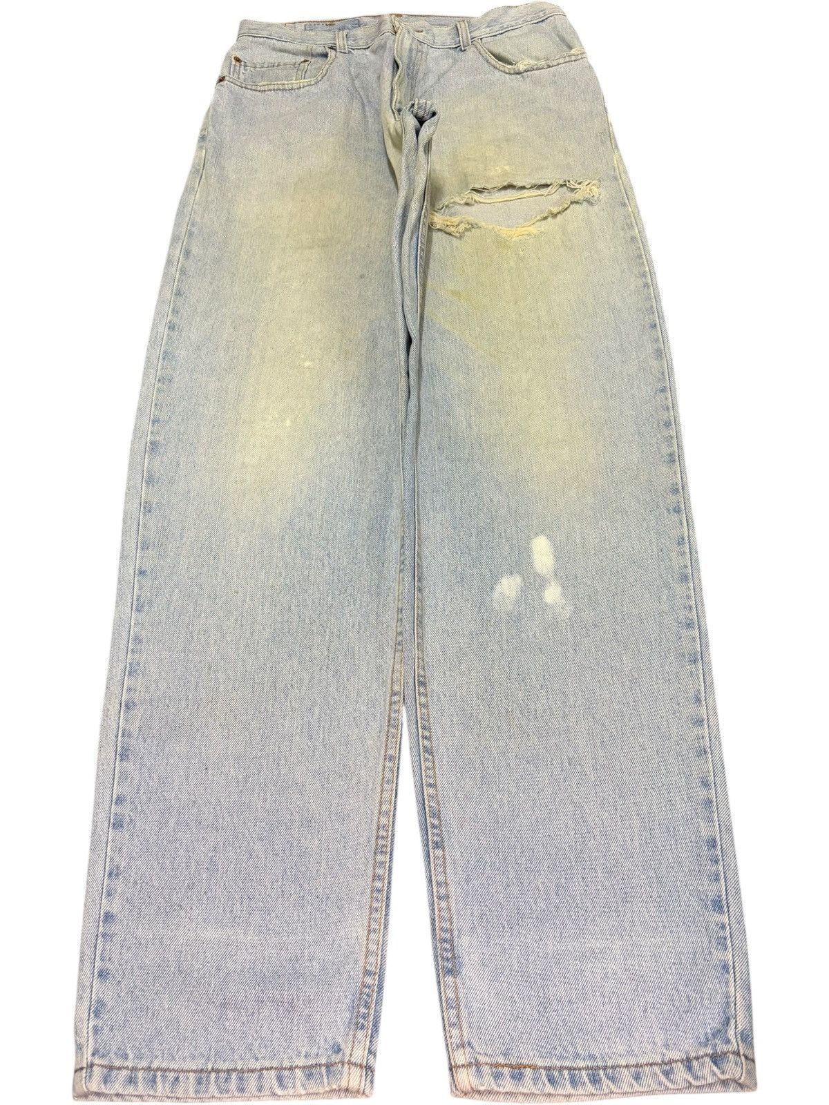 Vintage 90s Levis 560 Mud Wash Distressed Jeans