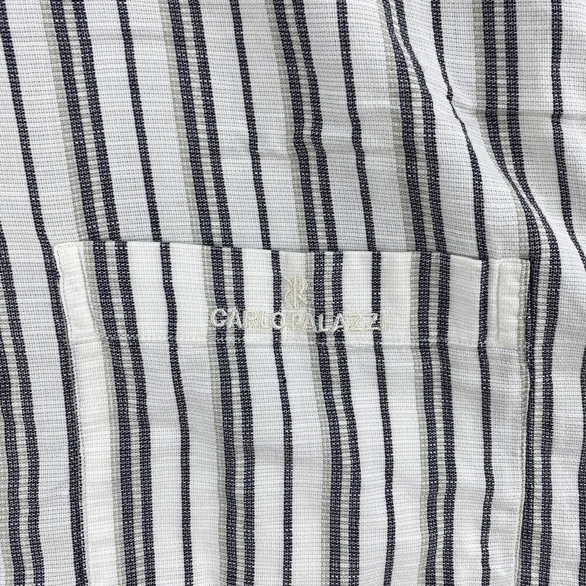 Carlo Palazzi CARLO PALAZZI Italian Brand Embroidered Brand Hickory Size US L / EU 52-54 / 3 - 3 Thumbnail