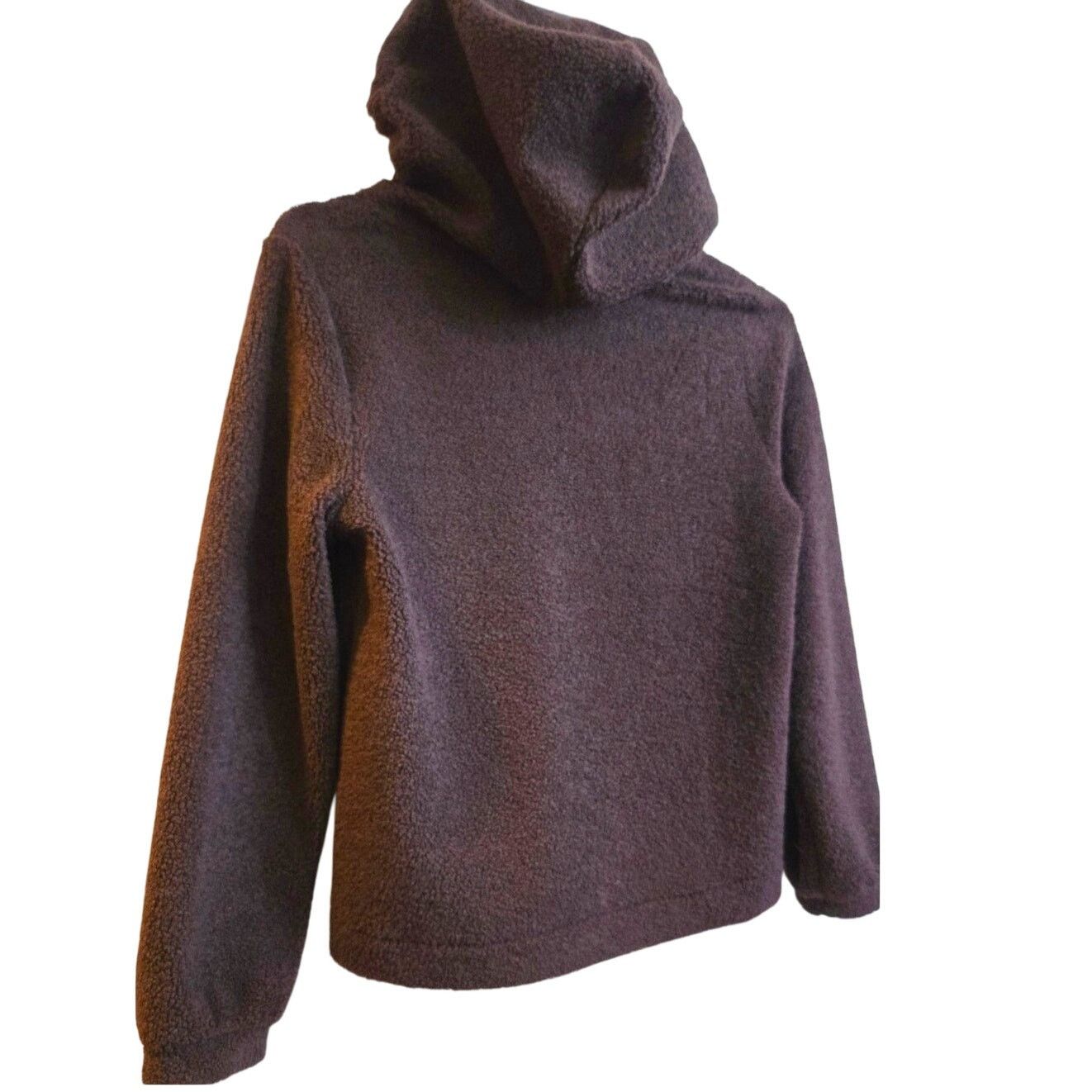 Loft LOFT Pullover Hoodie – Small Purple Cozy Fleece Size S / US 4 / IT 40 - 7 Thumbnail