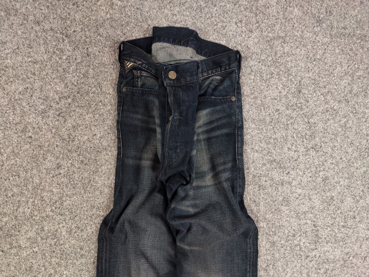 Polo Ralph Lauren Vintage Denim Supply Ralph Lauren Trendy Faded Denim Jeans Size US 36 / EU 52 - 7 Thumbnail