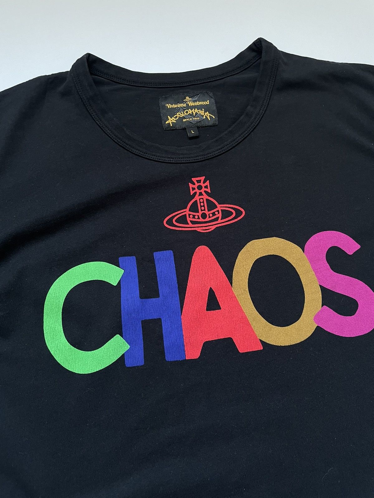 Vivienne Westwood Vivienne Westwood Anglomania big logo Chaos print t shirt Size US L / EU 52-54 / 3 - 2 Thumbnail