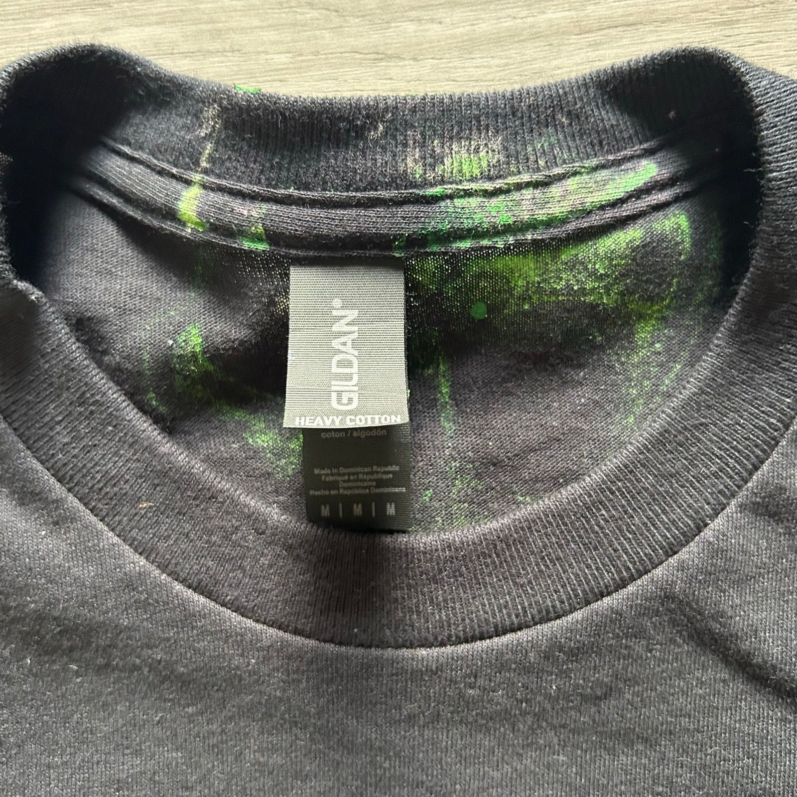 Other Vintage Gildan Liquid Blue Green Skull Pile graphic T-Shirt Size US M / EU 48-50 / 2 - 4 Thumbnail