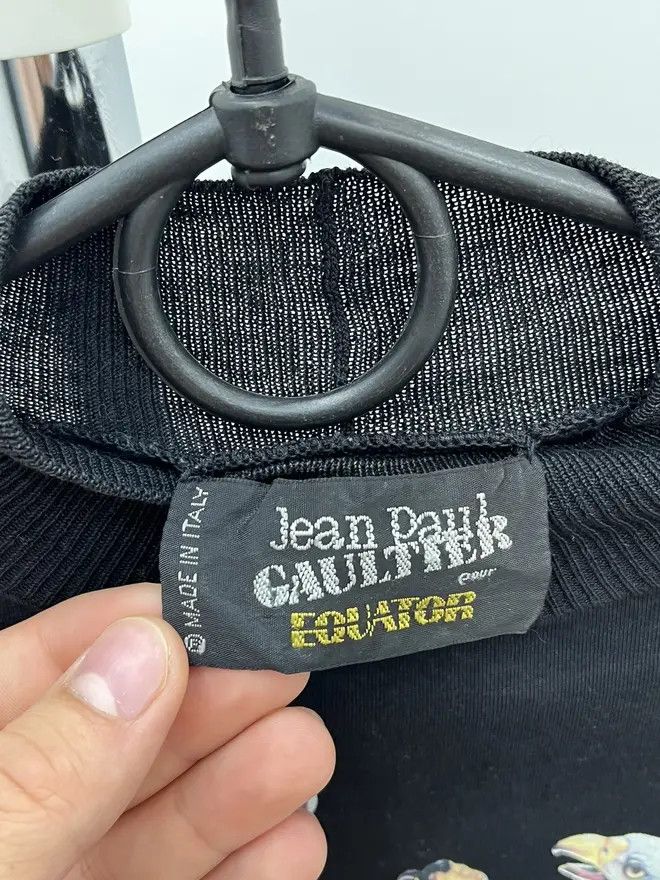 Jean Paul Gaultier Archive 1987 Jean Paul Gaultier Equator Cotton Blouse Size S / US 4 / IT 40 - 7 Thumbnail