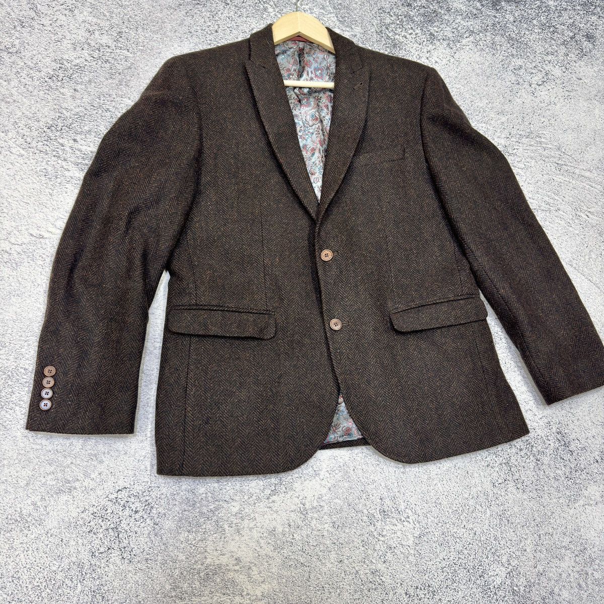 NEXT Next Wool Blazer 42/107cm Slim Fit Size 42S - 2 Thumbnail