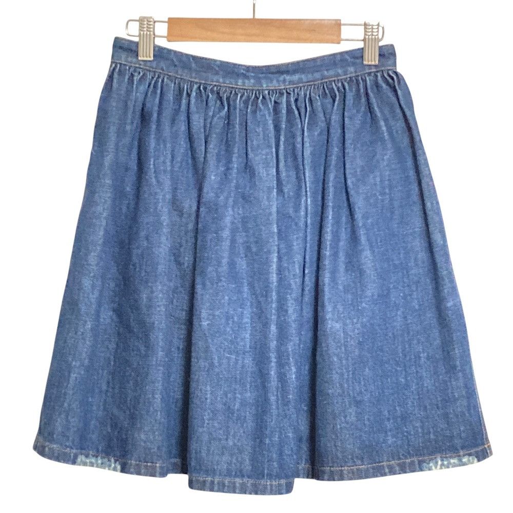Miu Miu Miu Miu Miu Miu Cotton Denim Skirt Textile Skirts DUTY FREE for USA Size ONE SIZE - 1 Thumbnail