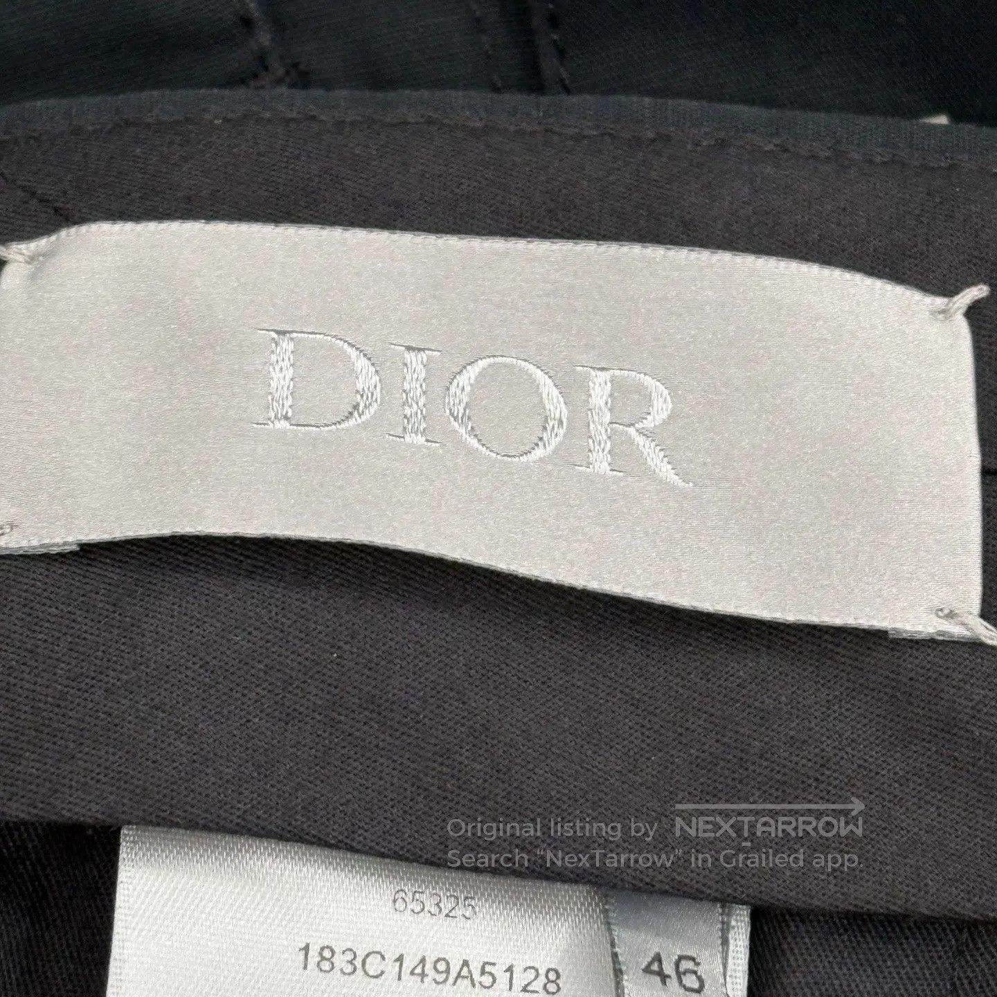 Dior Dior Suit and work pants with pockets and long legs Size US 30 / EU 46 - 3 Thumbnail