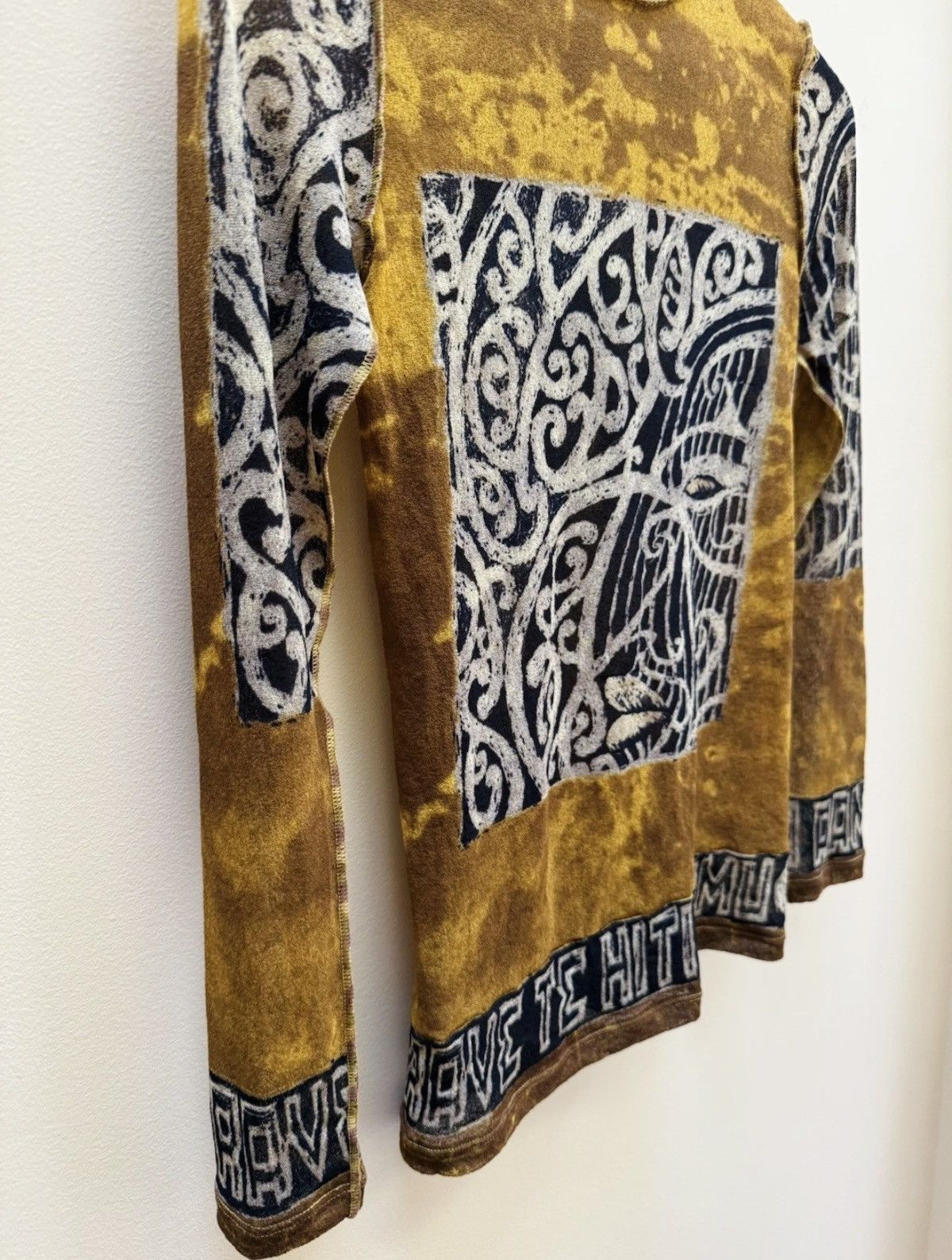 Jean Paul Gaultier SS 1996 JEAN PAUL GAULTIER Classique Long Sleeve Mesh Top S Size S / US 4 / IT 40 - 5 Thumbnail
