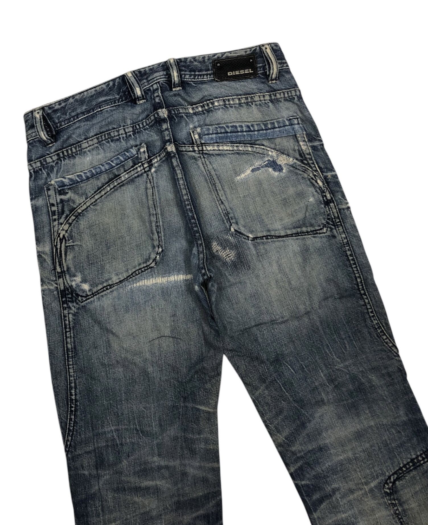 Diesel 🔥RARE DIESEL DISTRESSED DENIM UNDERCOVER STYLE DESIGN Size US 30 / EU 46 - 8 Thumbnail