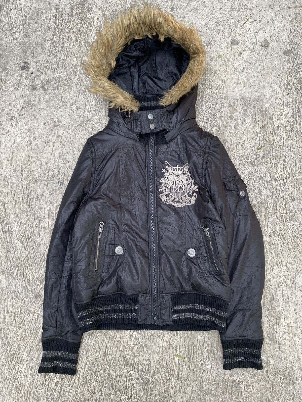 If Six Was Nine × Japanese Brand × Le Grande Bleu (L.G.B.) Y2k style LBG Fur jacket Size US M / EU 48-50 / 2 - 1 Thumbnail