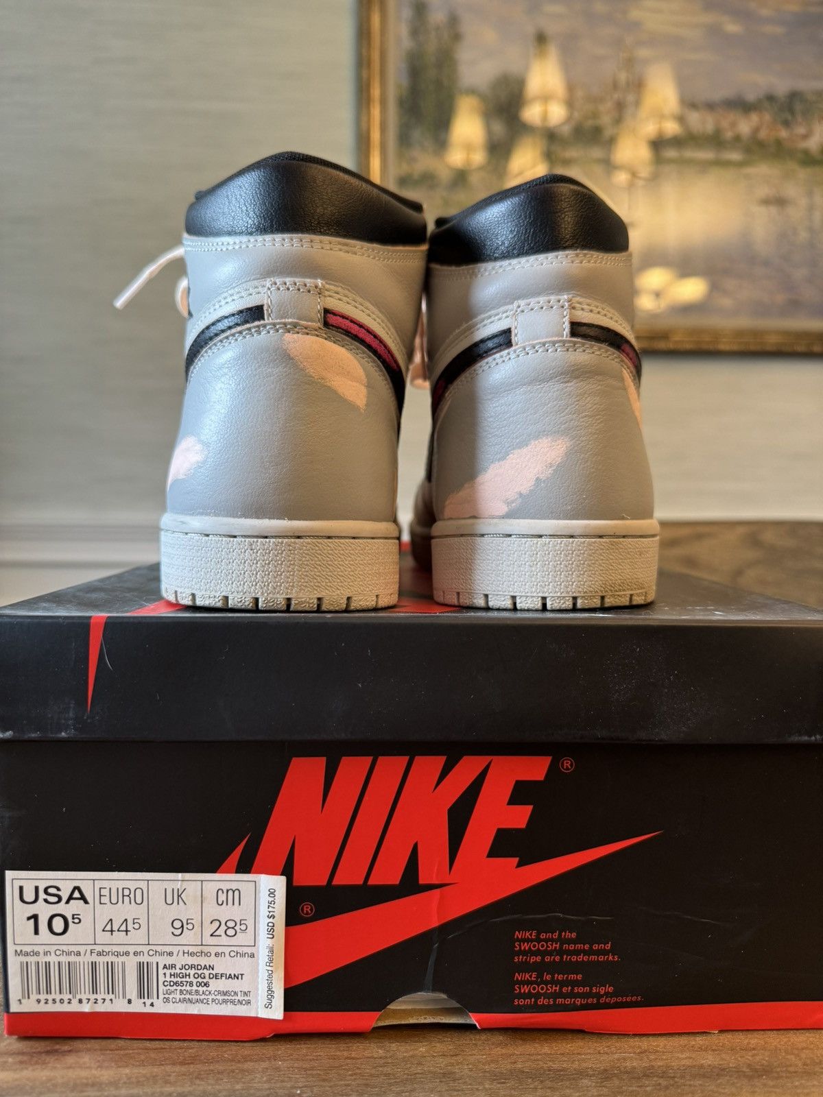 Nike Nike Jordan 1 Retro High SB “NYC to Paris” Size US 10.5 / EU 43-44 - 3 Thumbnail