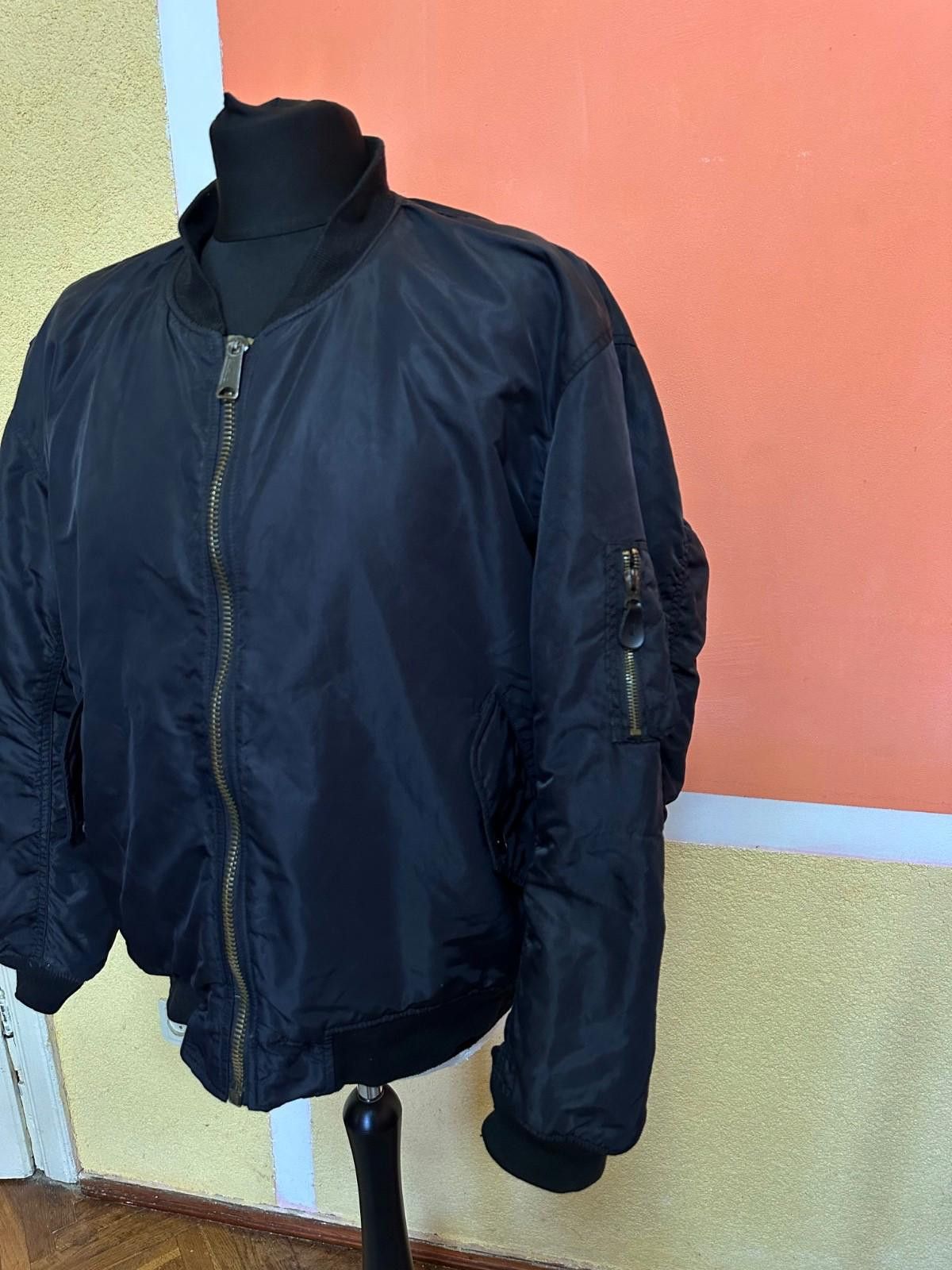 Other Vintage MA 1 Intermediate Flyers Black Bomber Jacked Size L Size US L / EU 52-54 / 3 - 3 Thumbnail