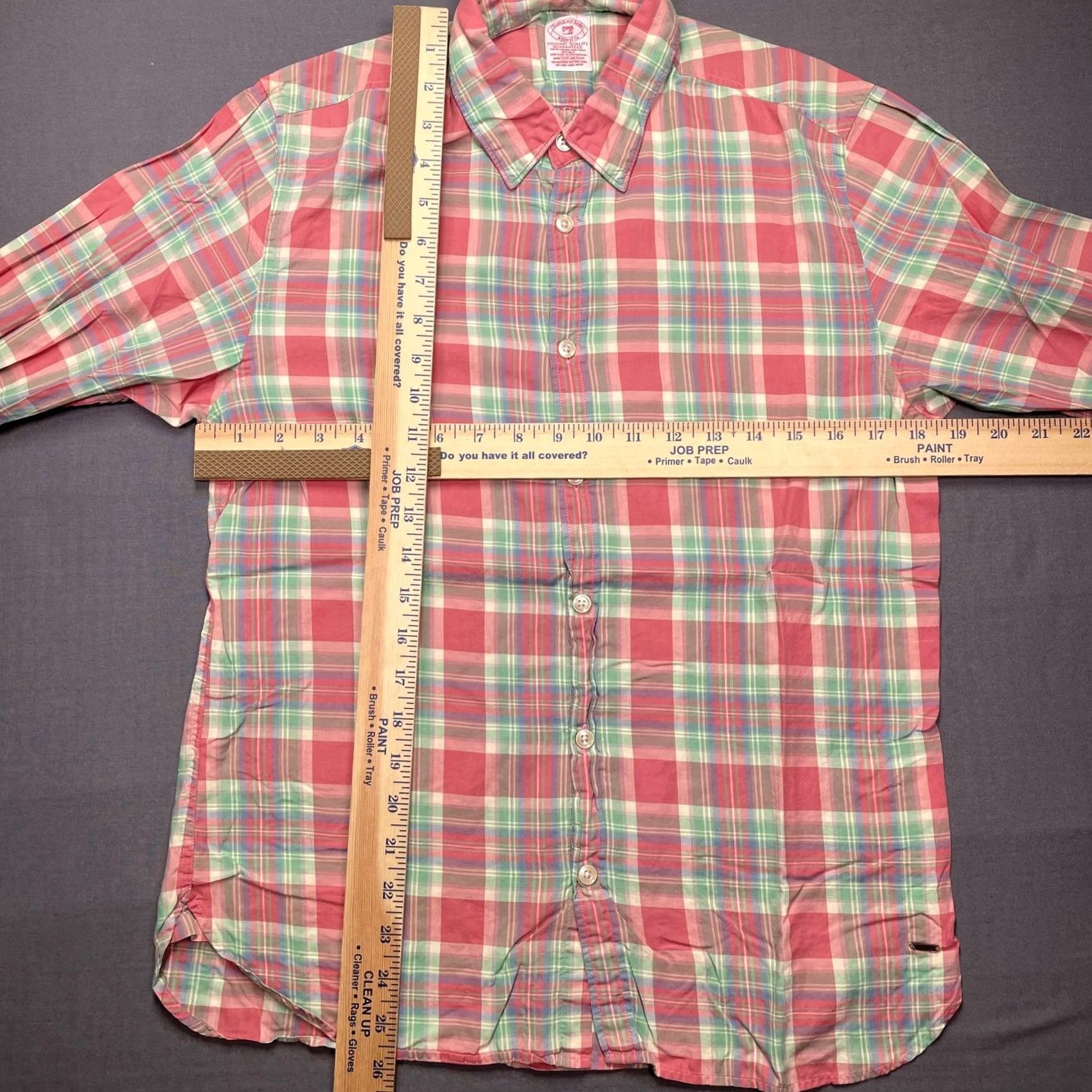 Scotch & Soda Scotch & Soda Shirt Mens Small Pink Plaid Long Sleeve Button Up Woven Size US S / EU 44-46 / 1 - 3 Thumbnail