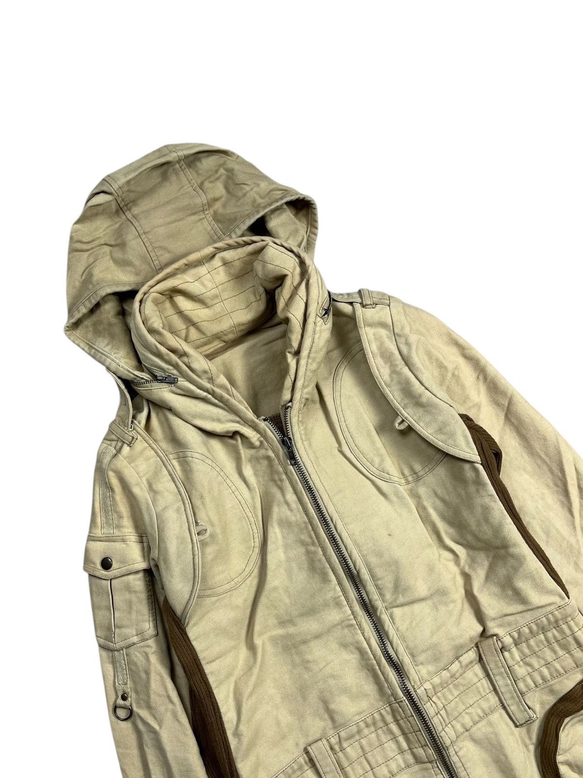 If Six Was Nine 2000s Lefua Lea - Apocalypse Cyber Long Bono Jacket Size US M / EU 48-50 / 2 - 5 Thumbnail