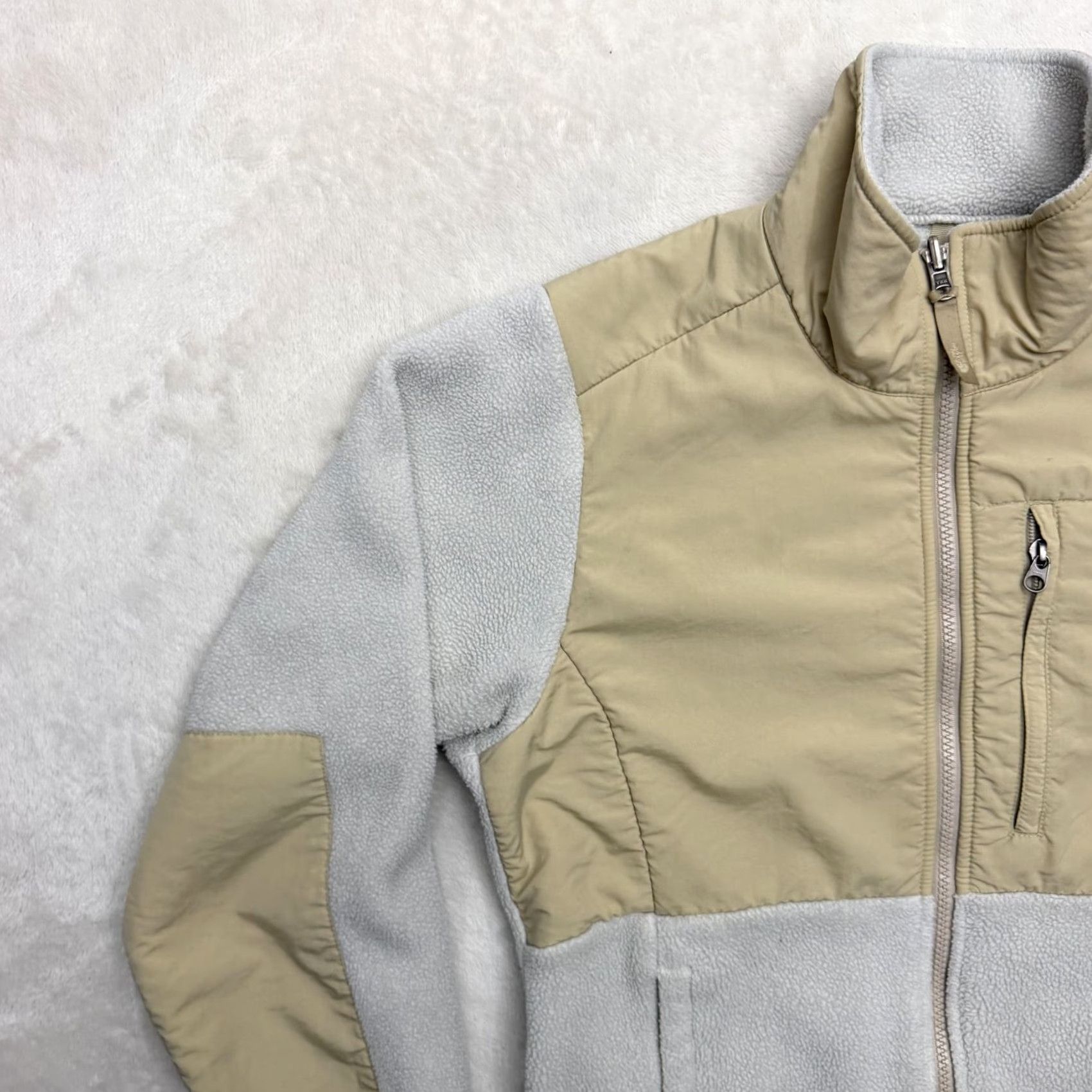 The North Face VINTAGE? No. The North Face Jacket Womens Small Gray Tan Polartec Fleece Full Zip Coat Warm Size S / US 4 / IT 40 - 5 Thumbnail