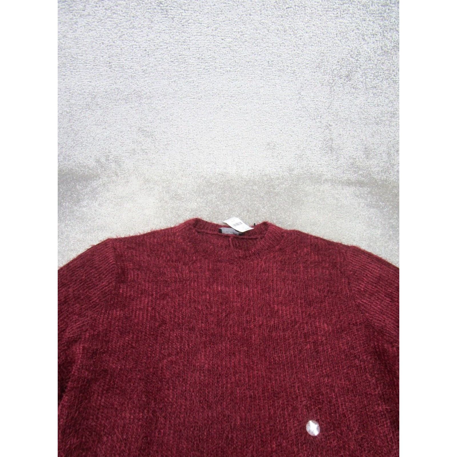 Vintage Lane Bryant Sweater Womens 26 Knit Burgundy Red Crew Neck NEW Size 4XL / US 24-26 - 2 Thumbnail