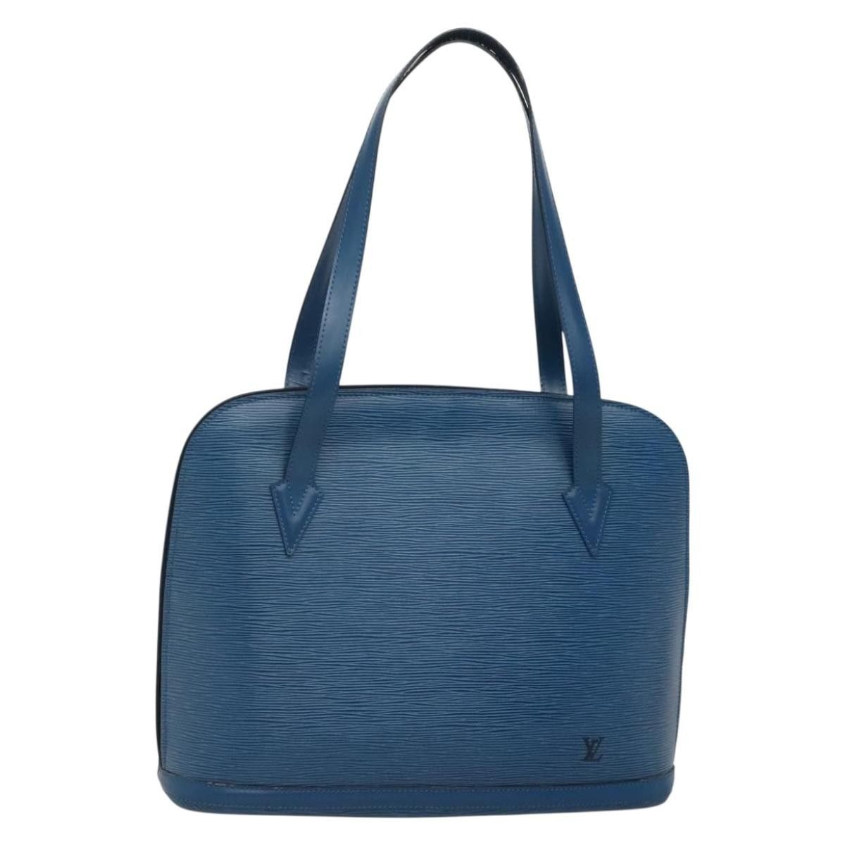Louis Vuitton Lussac Handbag Epi Leather