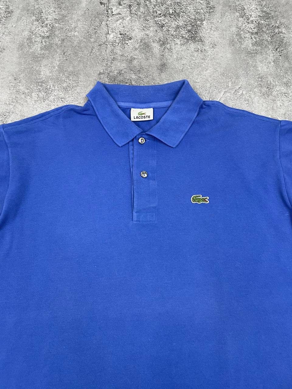 Lacoste Lacoste Men Cotton Polo Shirt Blue Short Sleeve Size XL Size US XL / EU 56 / 4 - 2 Thumbnail