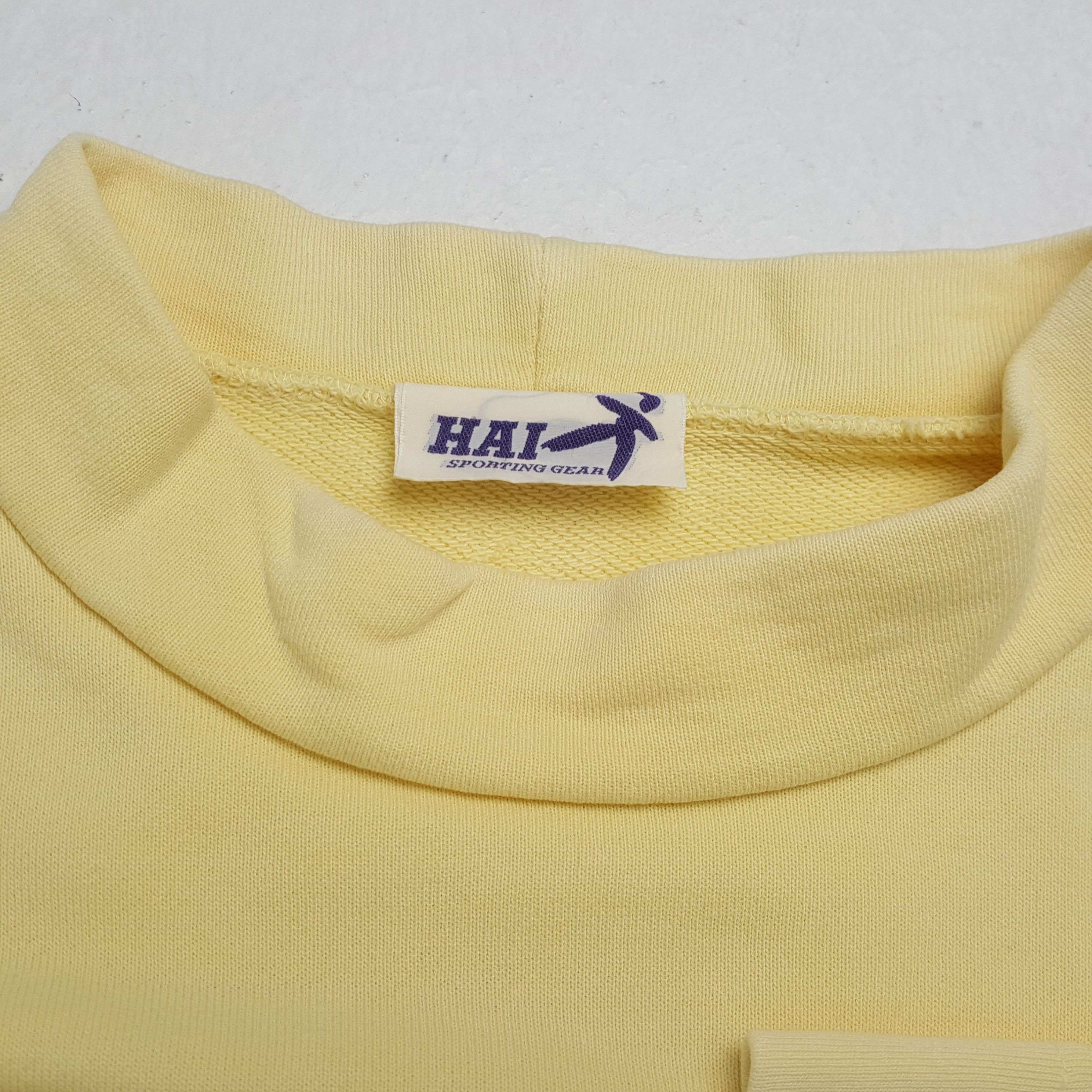 Hai Sporting Gear × Issey Miyake × Vintage HAI SPORTING GEAR by ISSEY MIYAKE Designer Sweatshirt Size US M / EU 48-50 / 2 - 9 Thumbnail