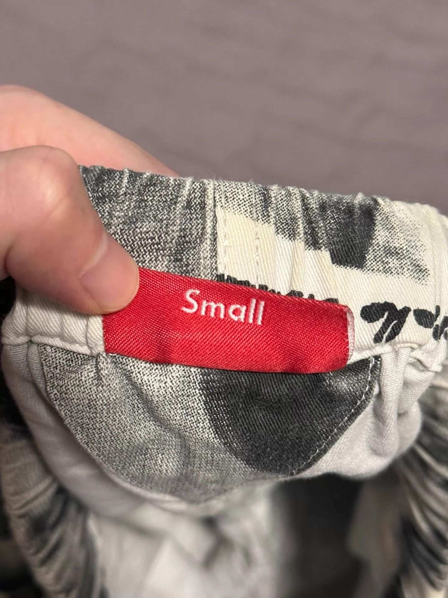 Supreme Supreme FW17 Michelangelo Paint Pant S Size US 29 - 4 Thumbnail