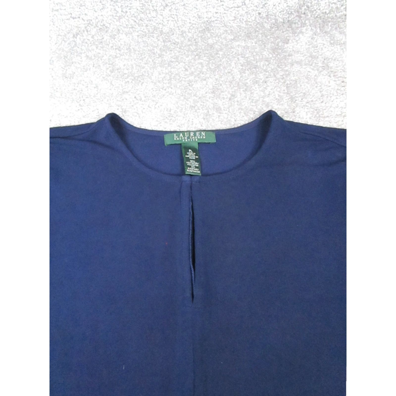 Ralph Lauren Lauren Ralph Lauren Dress Womens L Petite Blue Nike Size L / US 10 / IT 46 - 2 Thumbnail