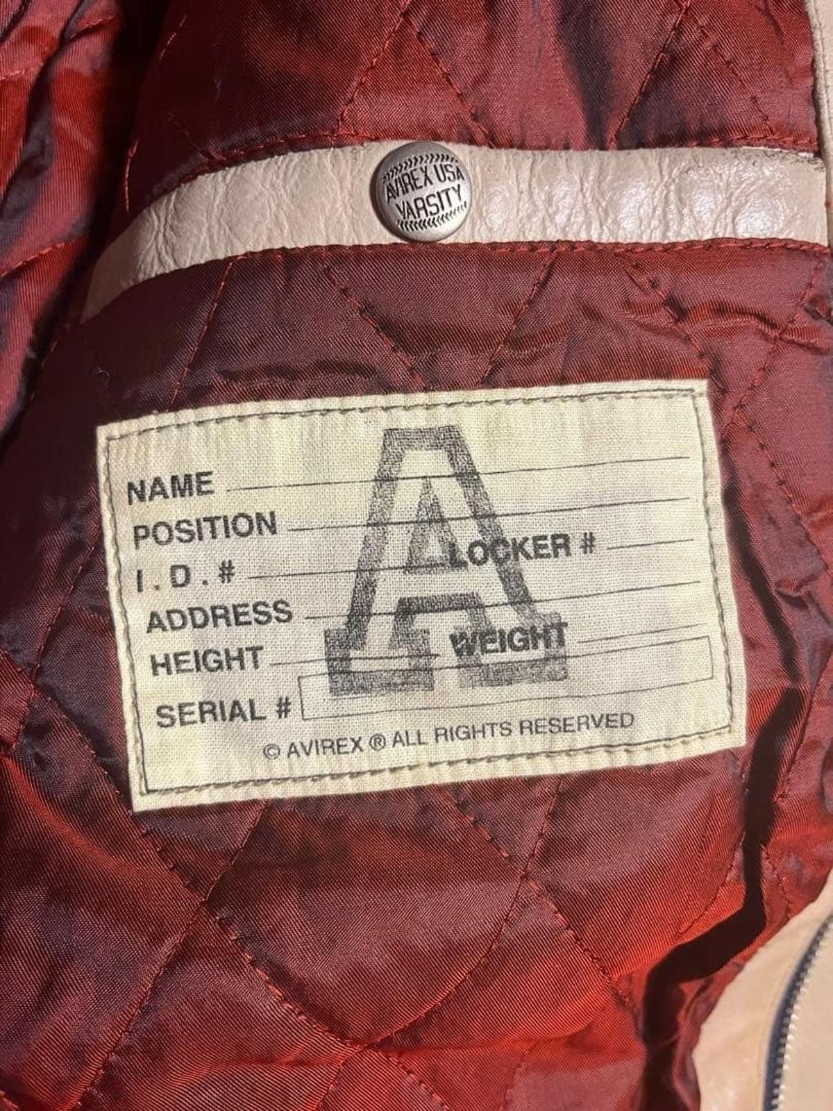 Avirex Avirex - Vintage Leather Jacket with All Star Goalers Patch Size US M / EU 48-50 / 2 - 6 Thumbnail