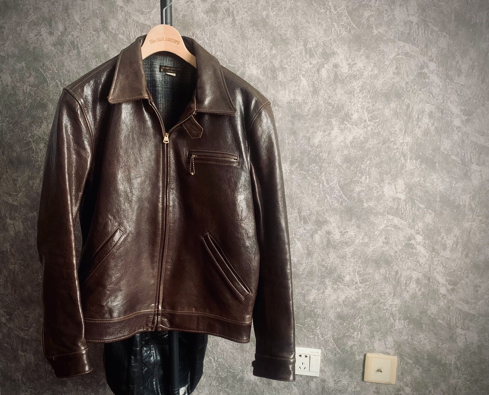 WEST RIDE perfect brown leather jacket in excellent condition Size US M / EU 48-50 / 2 - 1 Thumbnail
