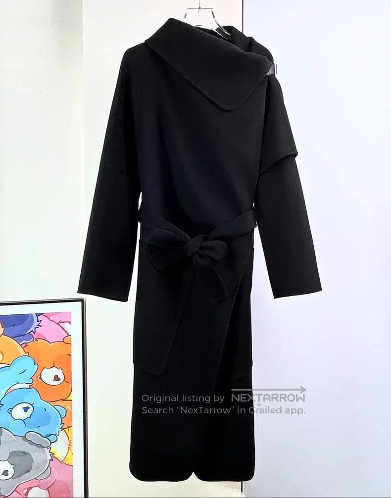Hermes Hermes Black Cashmere Coat Jacket Size S / US 4 / IT 40 - 1 Thumbnail