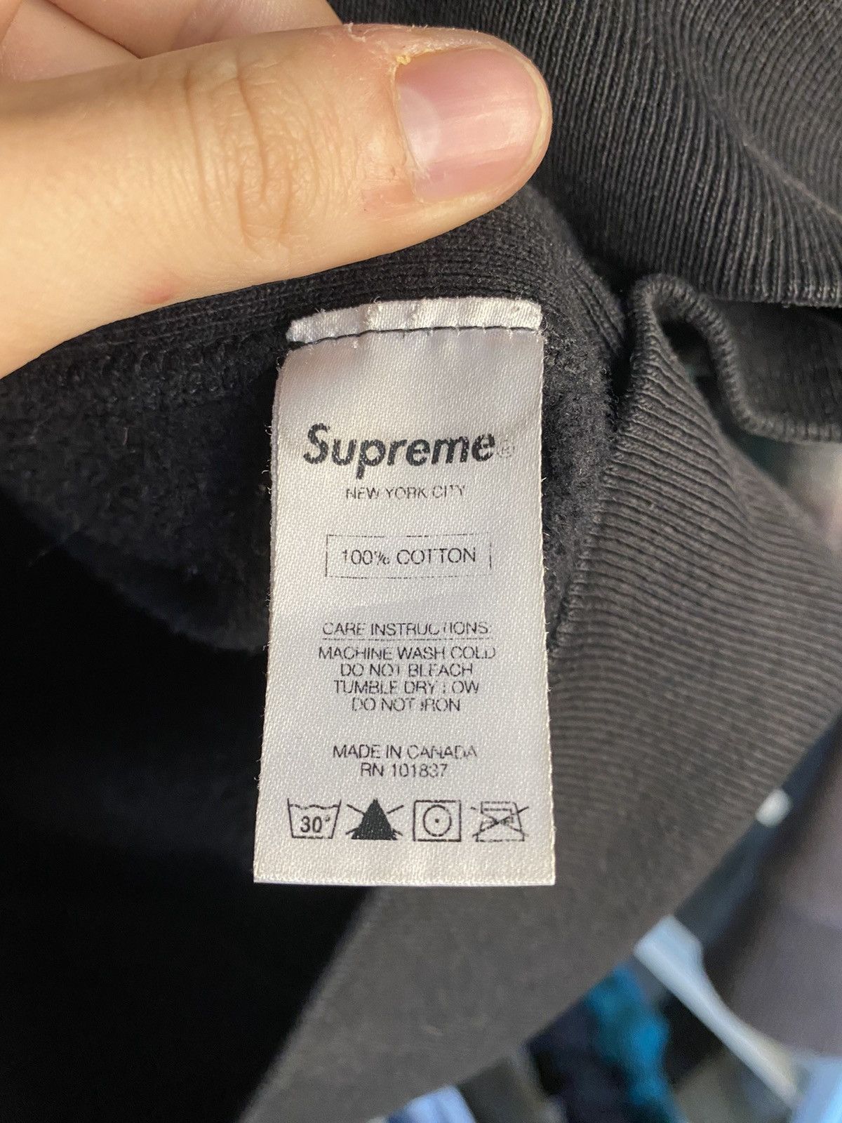 Supreme Supreme Black Tonal Box Logo Hoodie Size US L / EU 52-54 / 3 - 5 Thumbnail