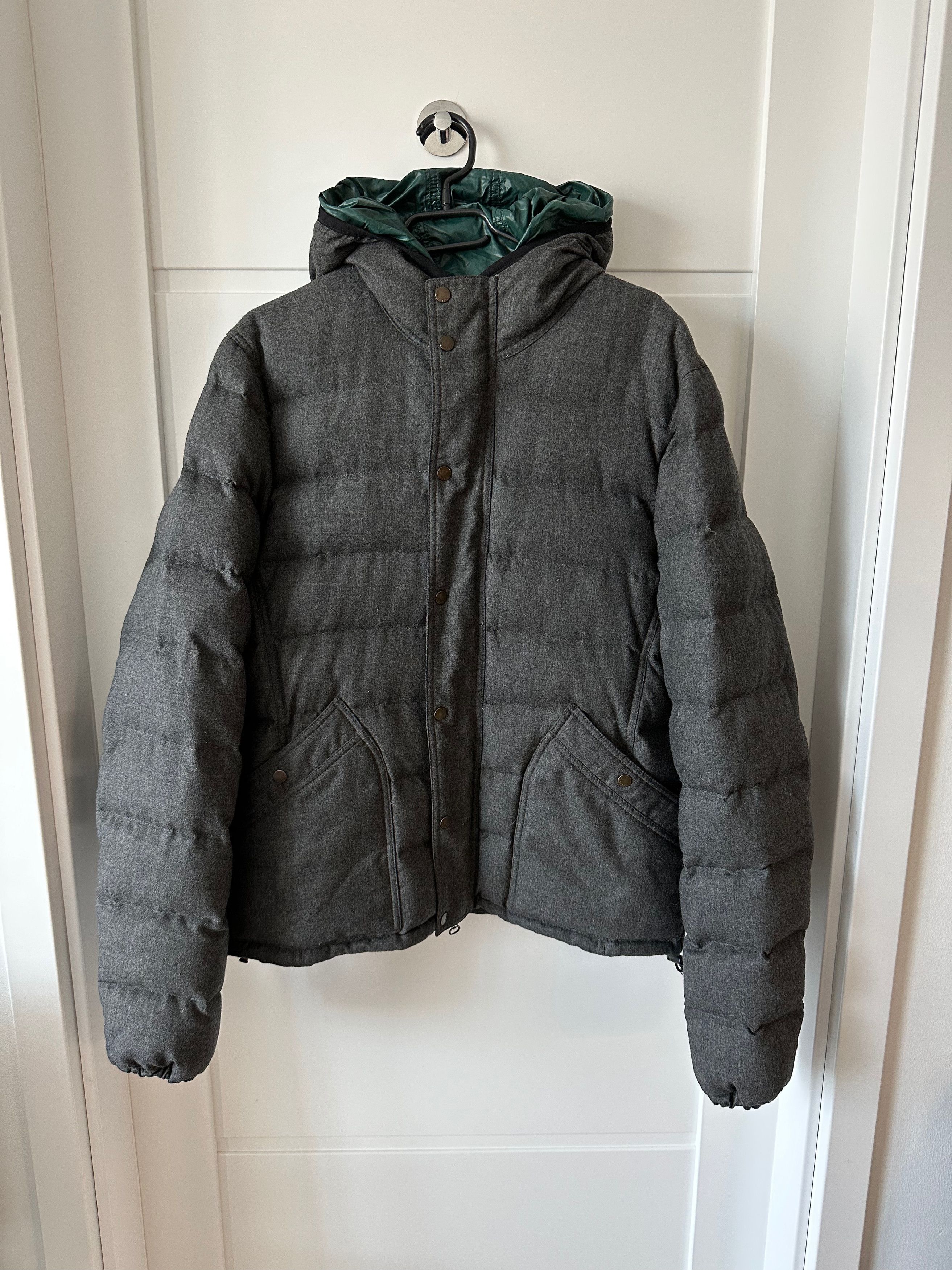 Duvetica DUVETICA Wool & Cashmere Down Puffer padded hooded jacket Size US L / EU 52-54 / 3 - 1 Thumbnail