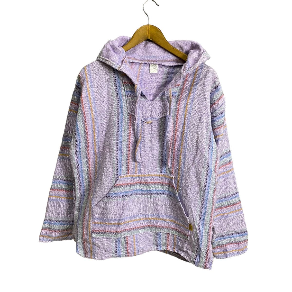 Mexicana × Vintage Crema molina Mexican drug rug baja hoodie Size US L / EU 52-54 / 3 - 2 Thumbnail
