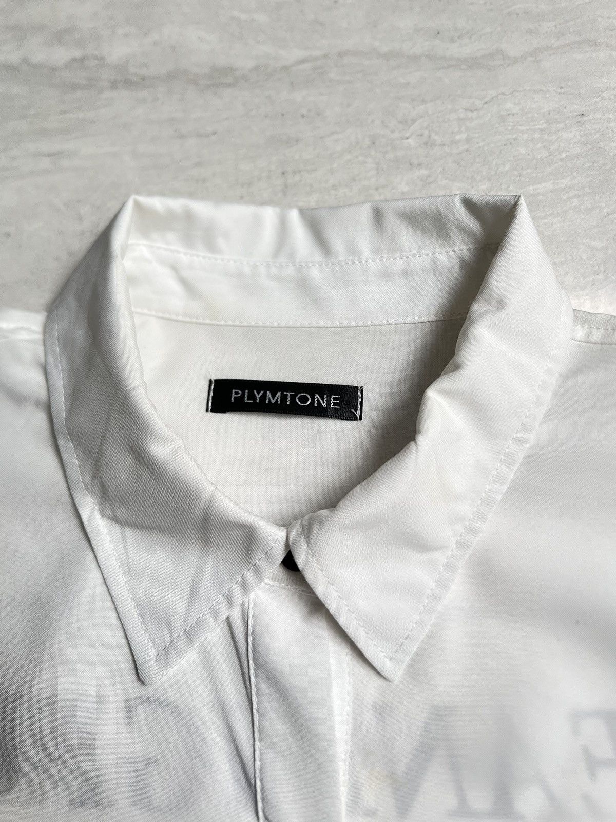 Other PLYMTONE White Picture Shirt Size US L / EU 52-54 / 3 - 12 Thumbnail
