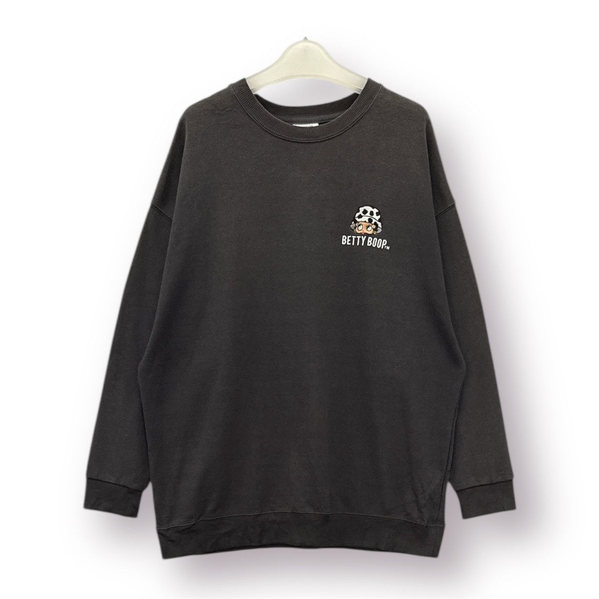 Sweaty Betty 🔥 Y2K Betty Boop X Denifits Baggy Sweatshirt - 3XL Size XL / US 12-14 / IT 48-50 - 2 Thumbnail