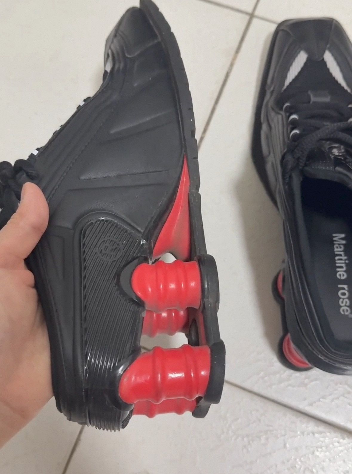 Martine Rose Martine Rose Nike Shox R4 collaboration Size US 6.5 / IT 36.5 - 15 Thumbnail