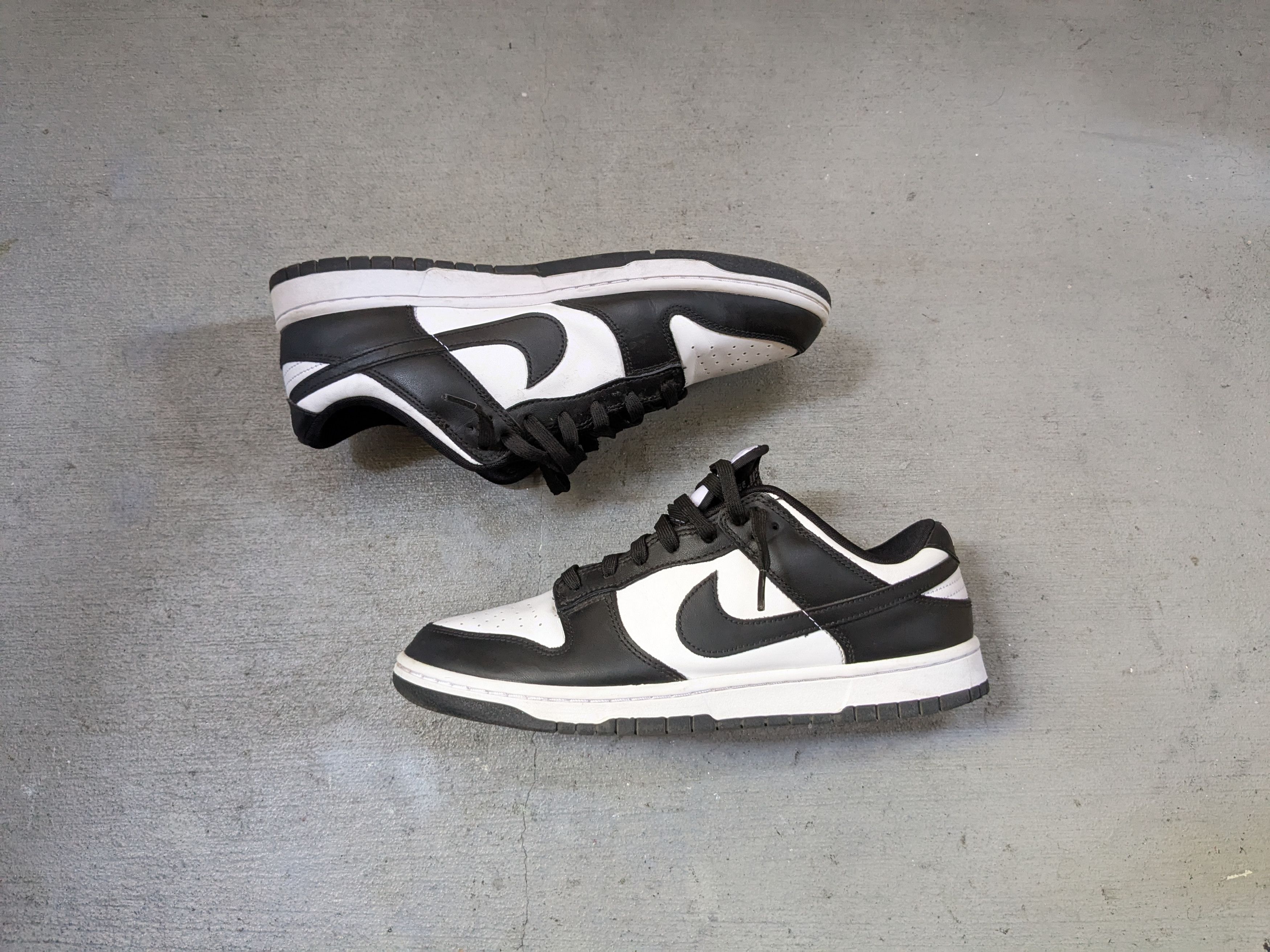 Nike Nike Dunk Low Retro Panda 11.5 White Black DD1391-100 Size US 11.5 / EU 44-45 - 1 Thumbnail