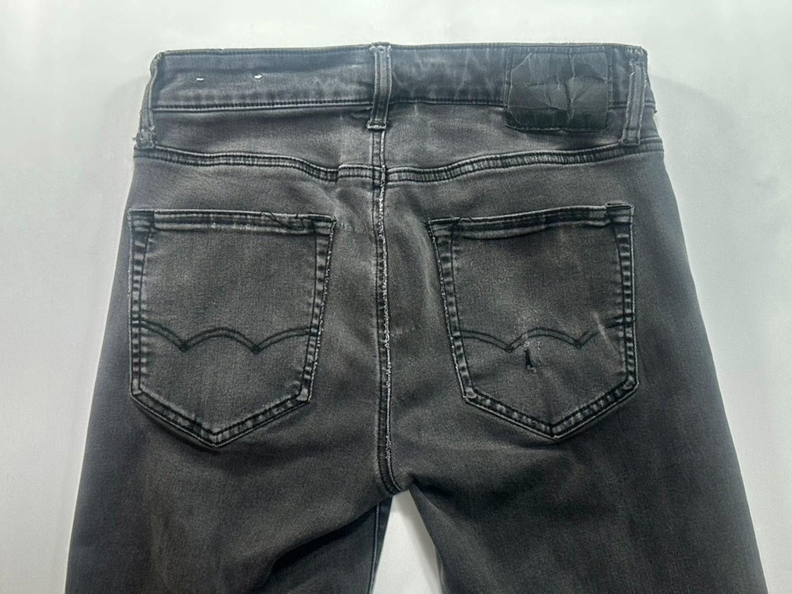 American Eagle Outfitters American Eagle Distressed Flex Denim Jeans Gray Mens 28/30 Size US 28 / EU 44 - 3 Thumbnail