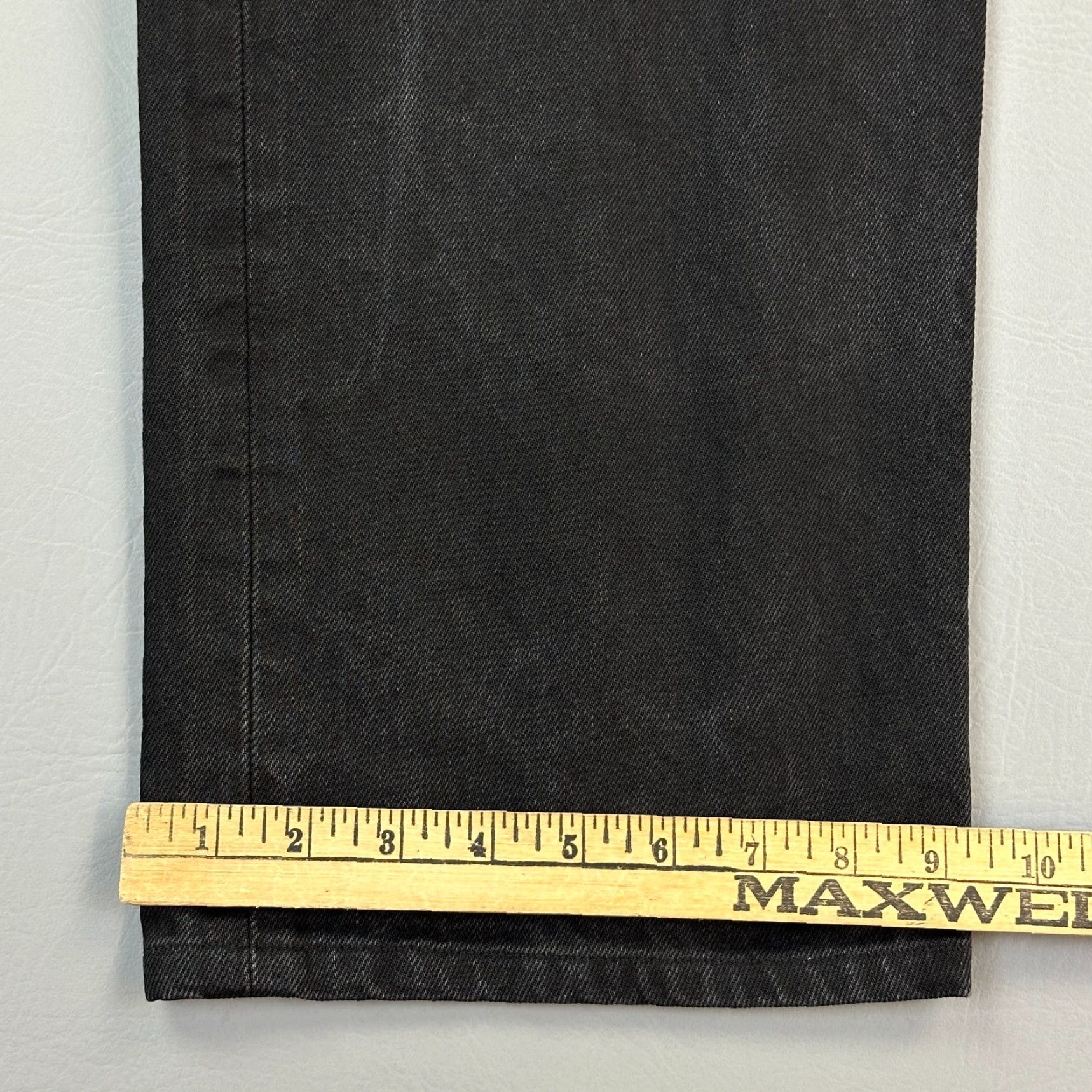 Levi's VINTAGE Levi's 501 Jeans Mens 40x32 Black Straight Fit Button Fly USA Made Size US 40 / EU 56 - 4 Thumbnail