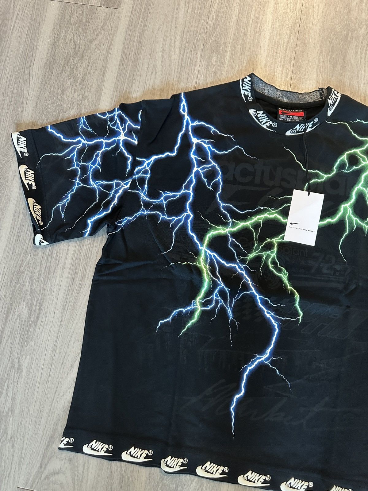 Cactus Plant Flea Market × Nike Nike CPFM Lightning Tee Size US M / EU 48-50 / 2 - 2 Thumbnail