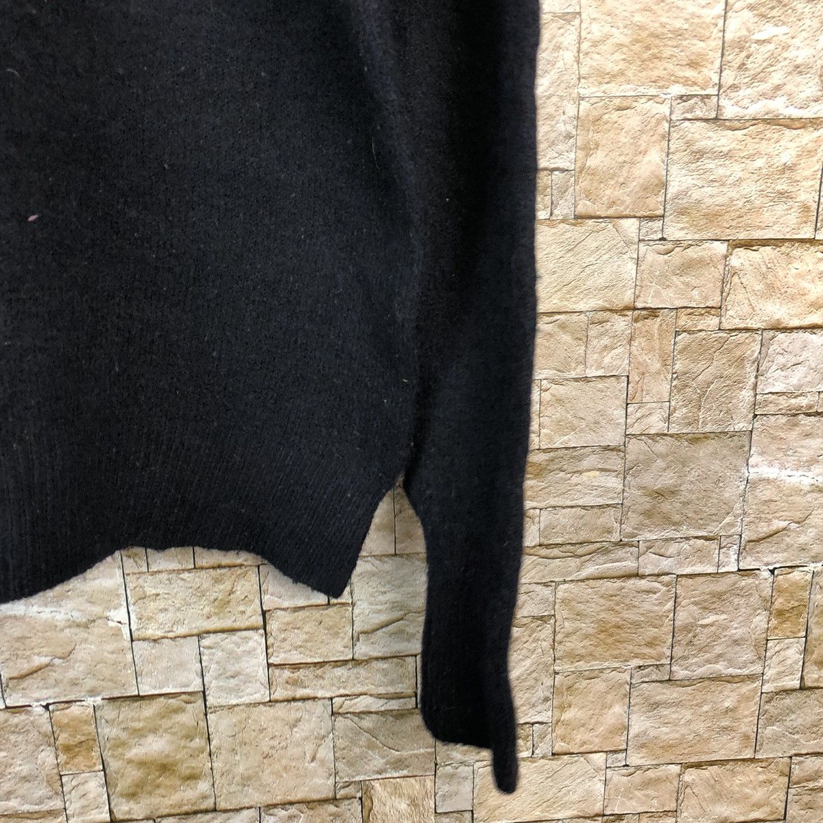 Vintage Italy Yarn plain Knitwear sweatshirt #A1115 Size M / US 6-8 / IT 42-44 - 8 Thumbnail