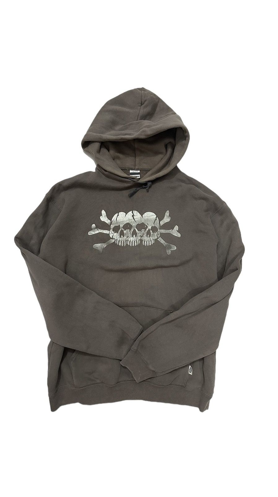 Japanese Brand Distress Punk SKULL Cross By Montage Japan Hoodie Size US L / EU 52-54 / 3 - 1 Thumbnail