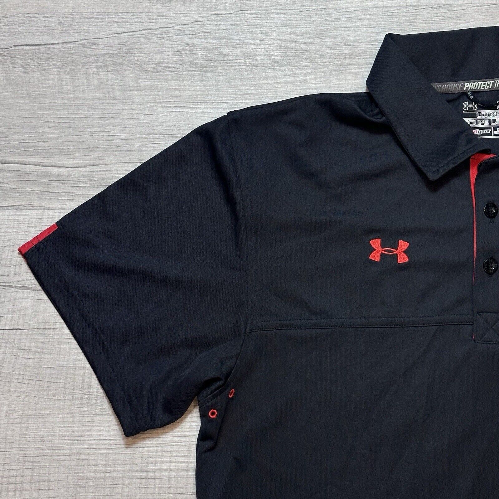 Under Armour Under Armour Maryland Terrapins Football Men's Black Polo Size US S / EU 44-46 / 1 - 6 Thumbnail