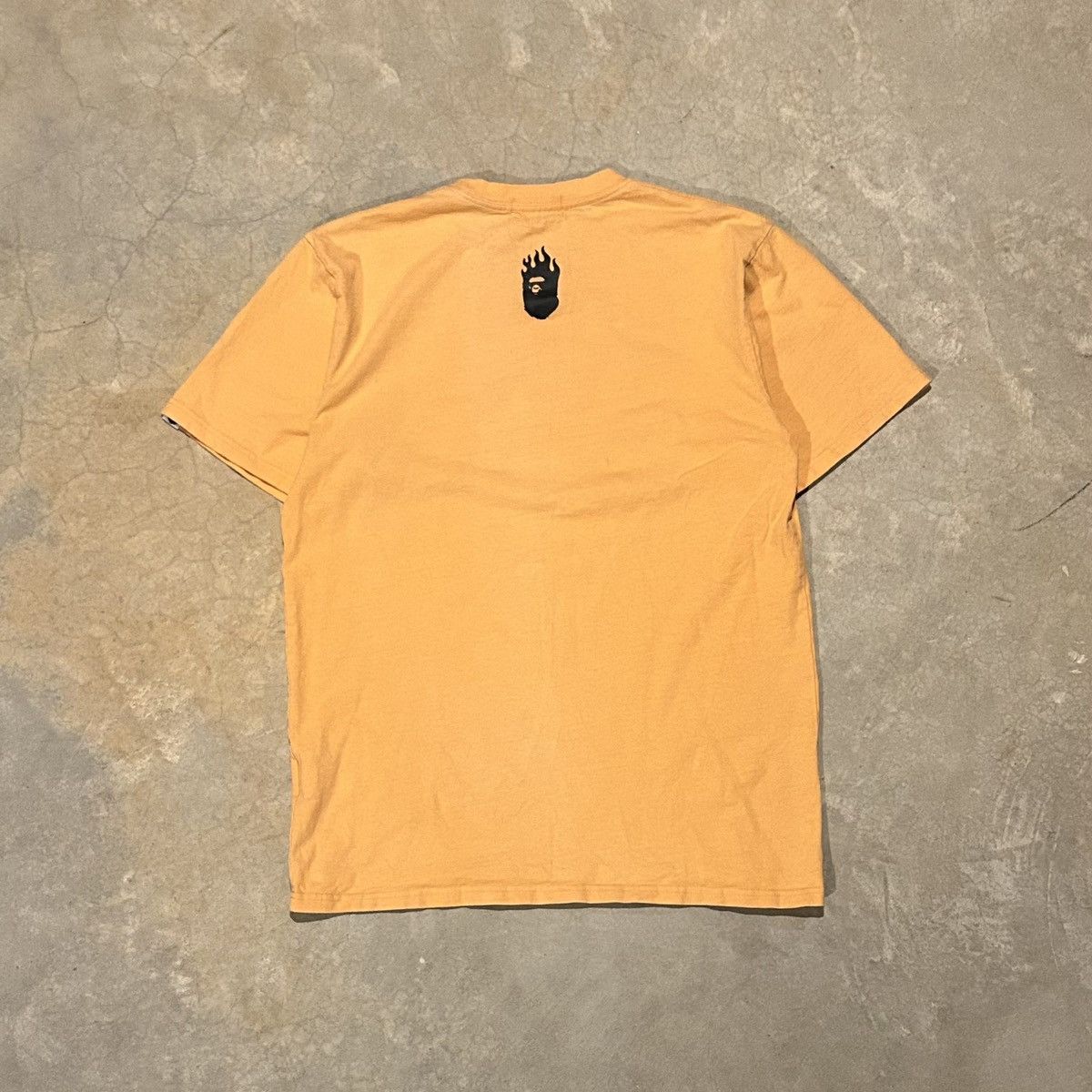 Bape Bape Neon Color Flame Logo Tee Size US L / EU 52-54 / 3 - 9 Thumbnail