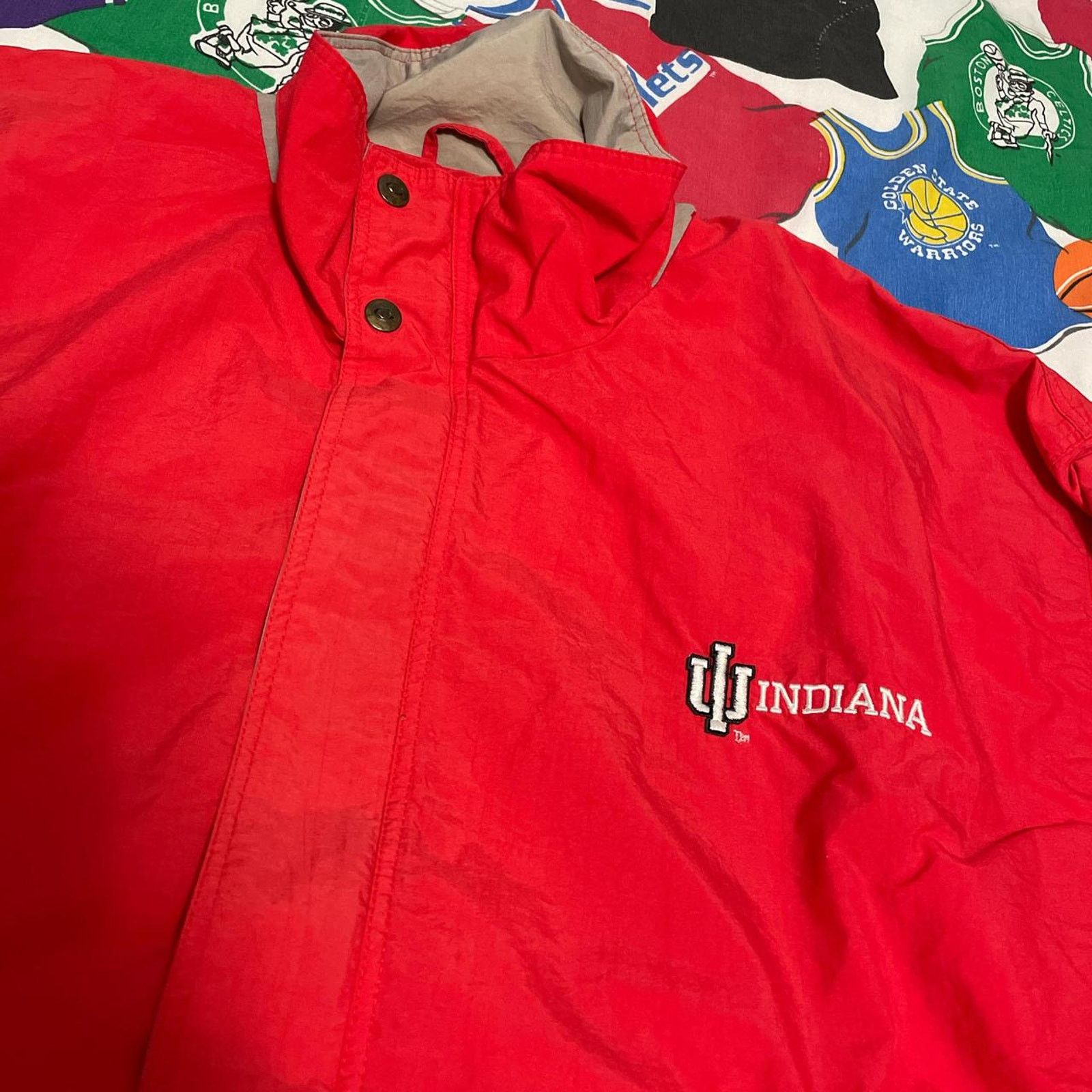 Champion × Vintage Vintage NCAA Indiana Hoosiers Basketball Windbreaker Jacket Size US L / EU 52-54 / 3 - 3 Thumbnail