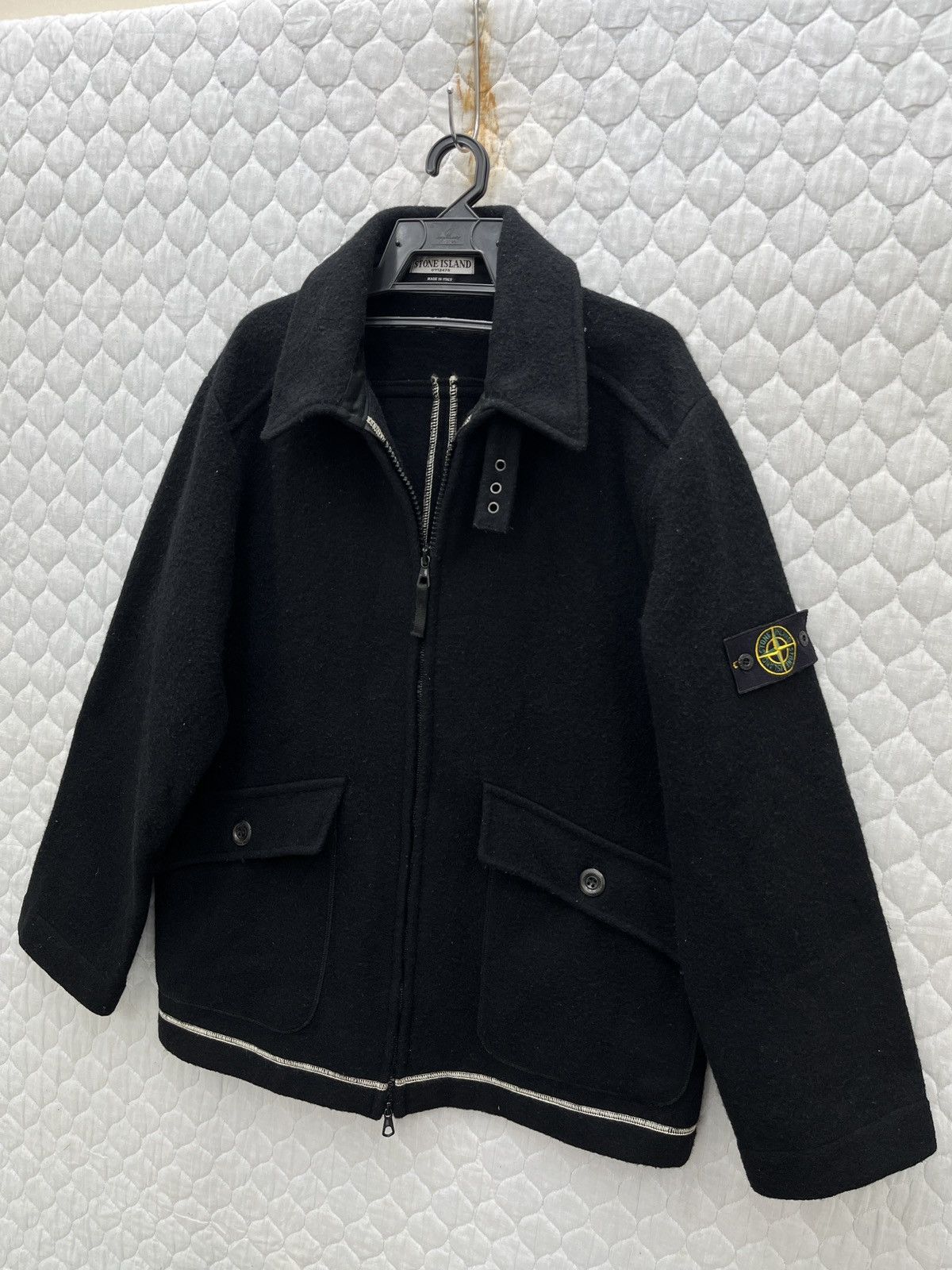 Stone Island 🔥🔥🔥STEALS STONE ISLAND AW2003 WOOL JACKET Size US L / EU 52-54 / 3 - 6 Thumbnail