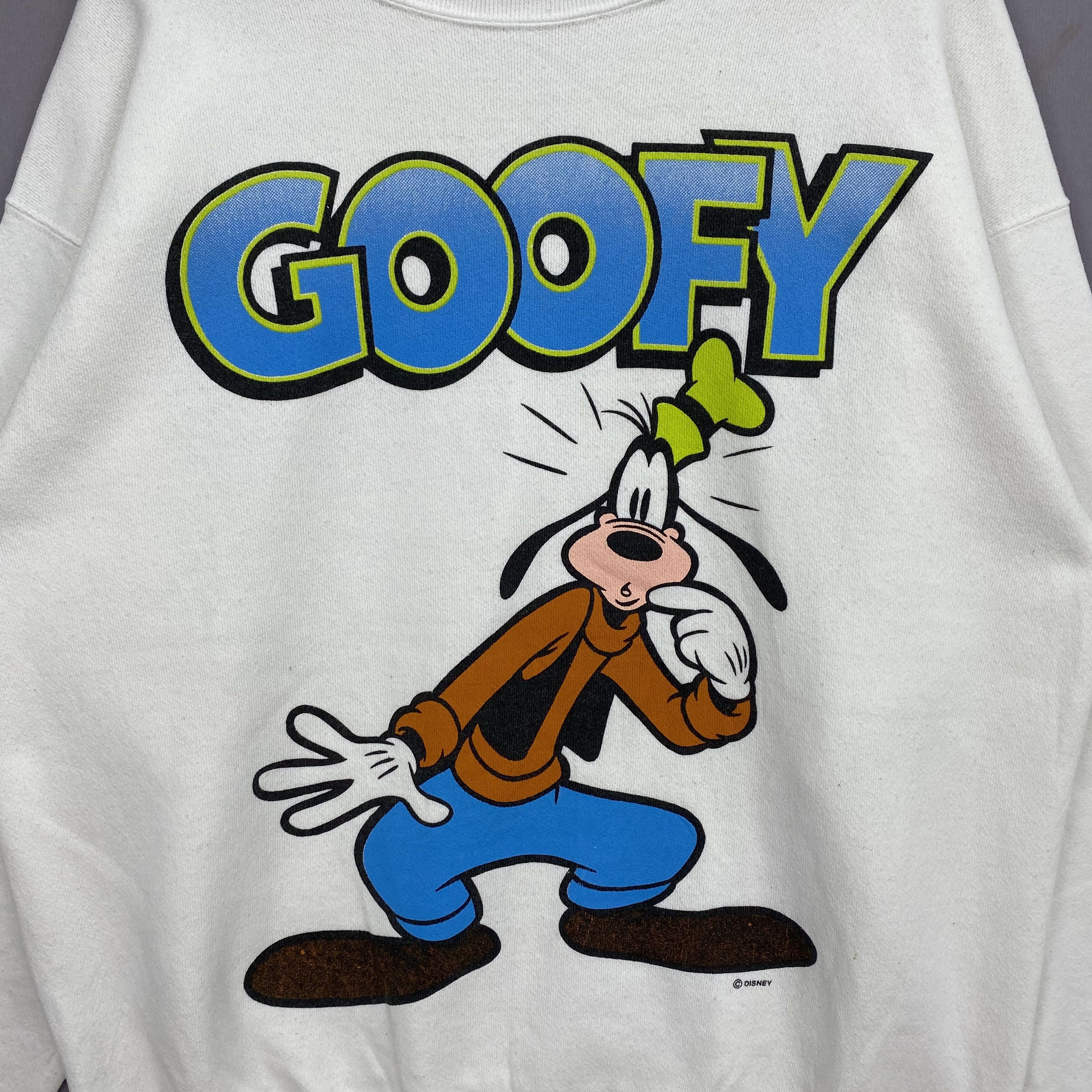 Disney Vintage 90s Goofy Sweater Sweatshirt Pullover | GF20384 Size US L / EU 52-54 / 3 - 2 Thumbnail