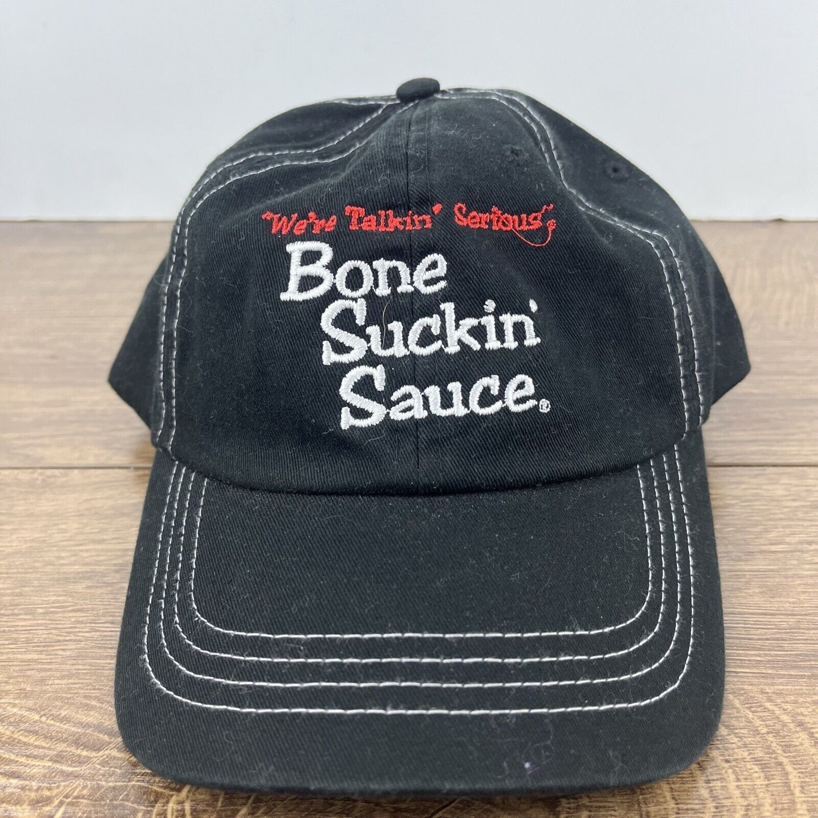 Other Bone Suckin' Sauce Hat Adjustable Hat Black Hat Adjustable B Size ONE SIZE - 5 Thumbnail