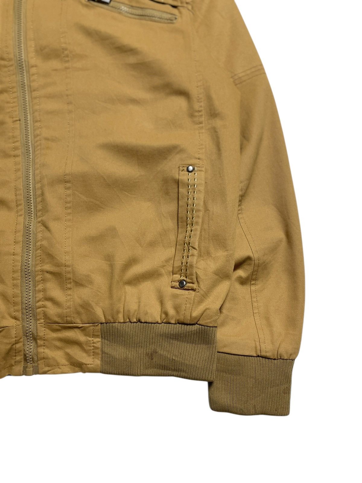 Japanese Brand 2000’s Jia Man - Cyber Military Bomber Jacket Size US XL / EU 56 / 4 - 4 Thumbnail