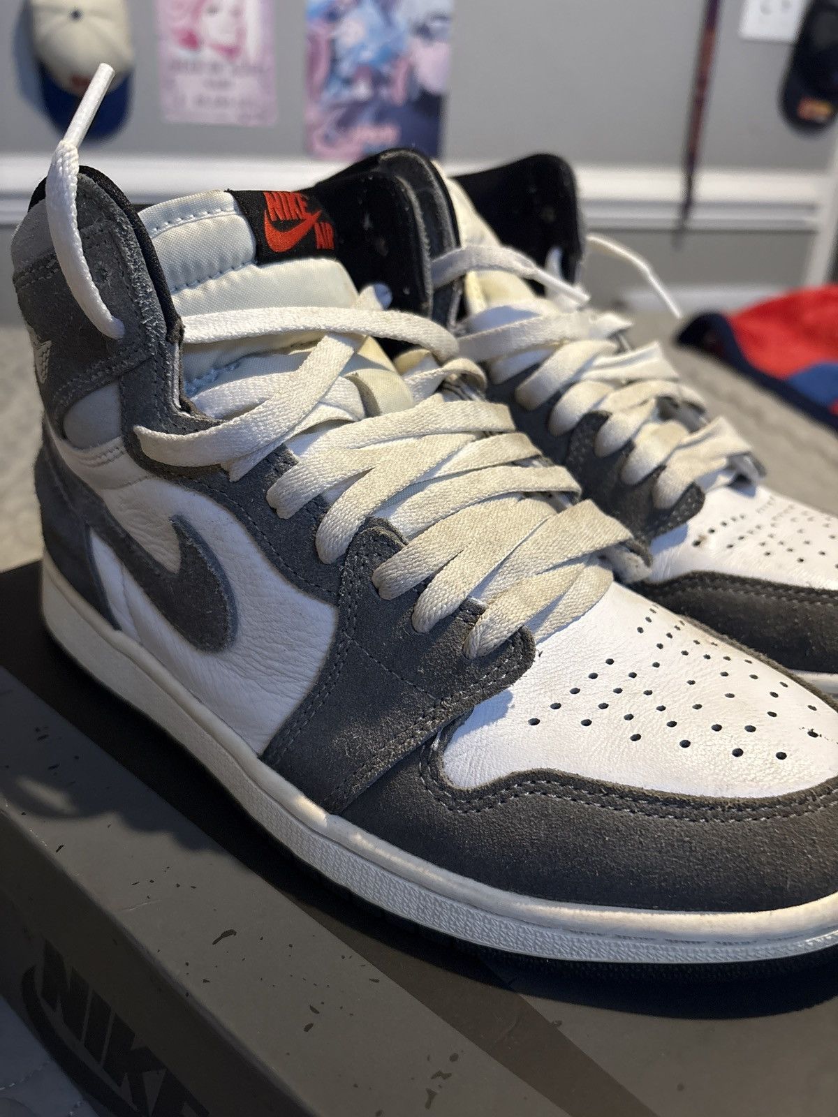 Jordan Brand Washed black jordan 1 Size US 7.5 / EU 40-41 - 11 Thumbnail
